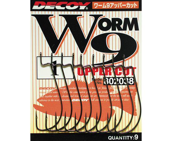 Крючки Decoy Worm 9 Upper Cut №1/0 9 шт. (1013-1562.00.62)