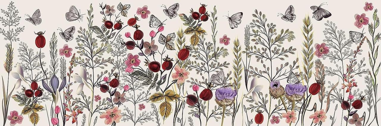 Пазли тришарові InterDRUK Flowers 1 1000 шт. 32х96 см