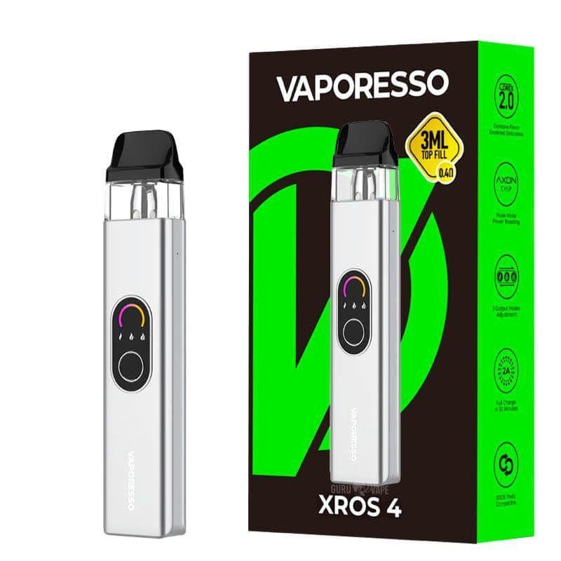 Pod-система Vaporesso XROS 4 Silver (18875) - фото 2