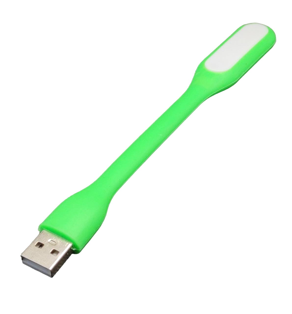 Ліхтарик USB гнучкий Зелений (26407416g)