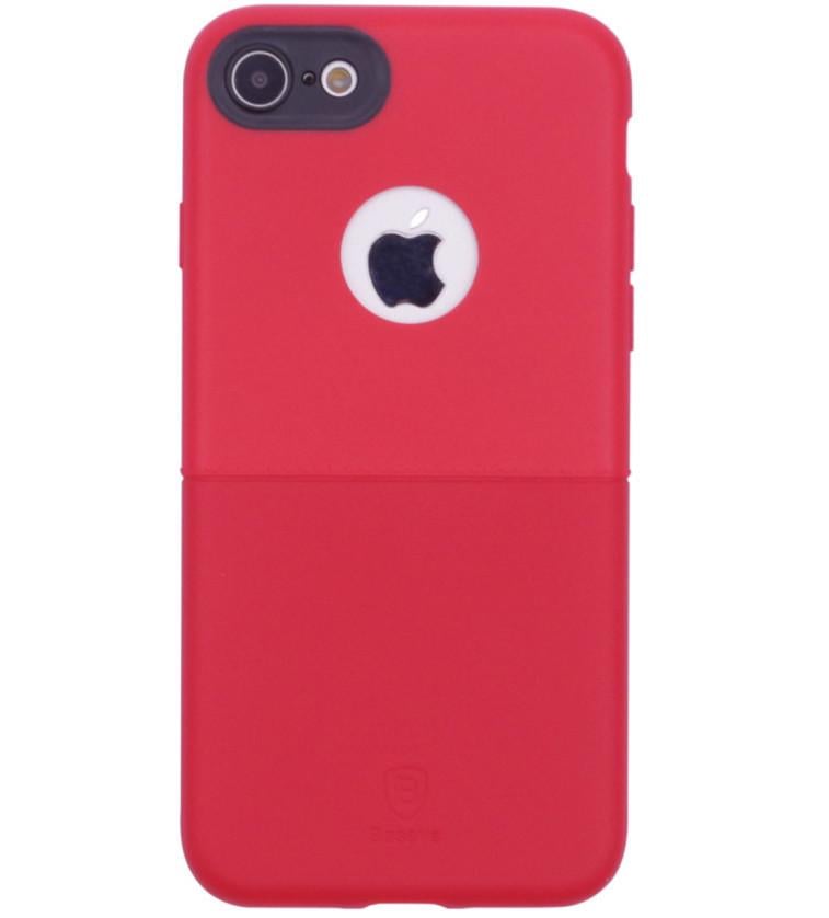 Чохол-накладка Baseus 1/2 Half Series for iPhone 7/8/SE 2020, Red