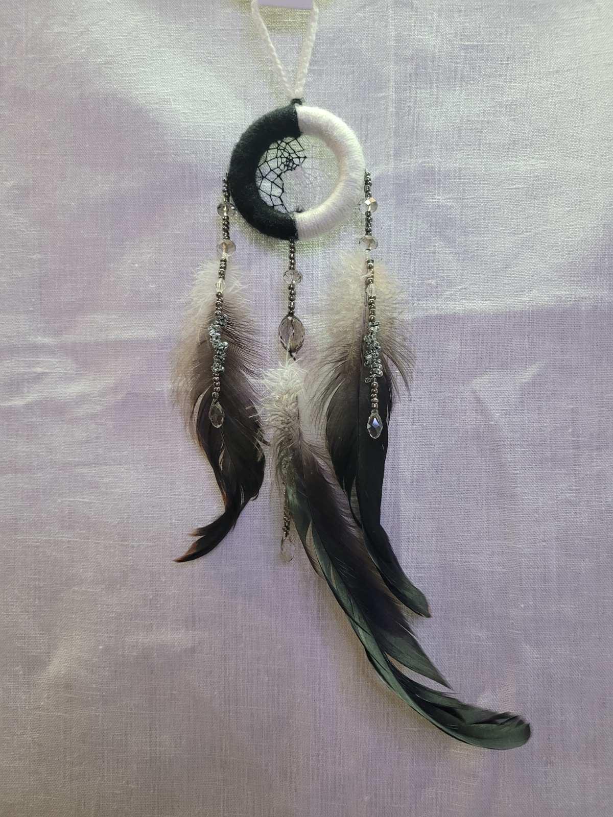 Ловець снів Чорно-білий (124) - фото 3 Ловець снів Чорно-білий (124) - фото 3