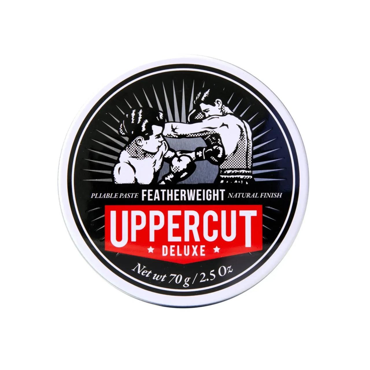 Паста для укладки волос Uppercut Deluxe Featherweight сильная фиксация низкий блеск 70 г
