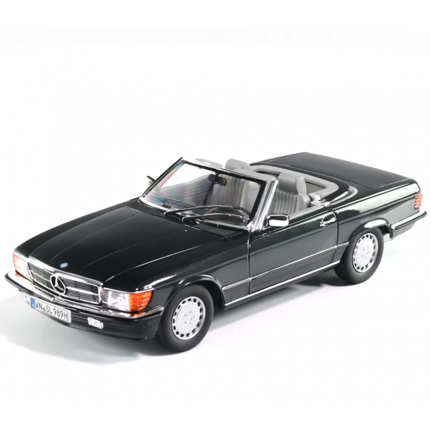 Модель автомобіля Mercedes-Benz 300 SL R107 1985-1989 1:18 Blue/Black (B66040678) - фото 1