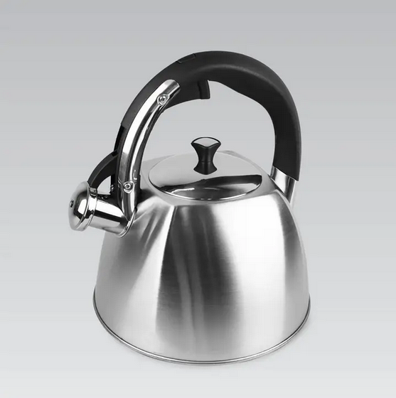 Чайник Maestro из нержавеющей стали со свистком 2,2 л (MR1333S) Чайник Maestro из нержавеющей стали со свистком 2,2 л (MR1333S)