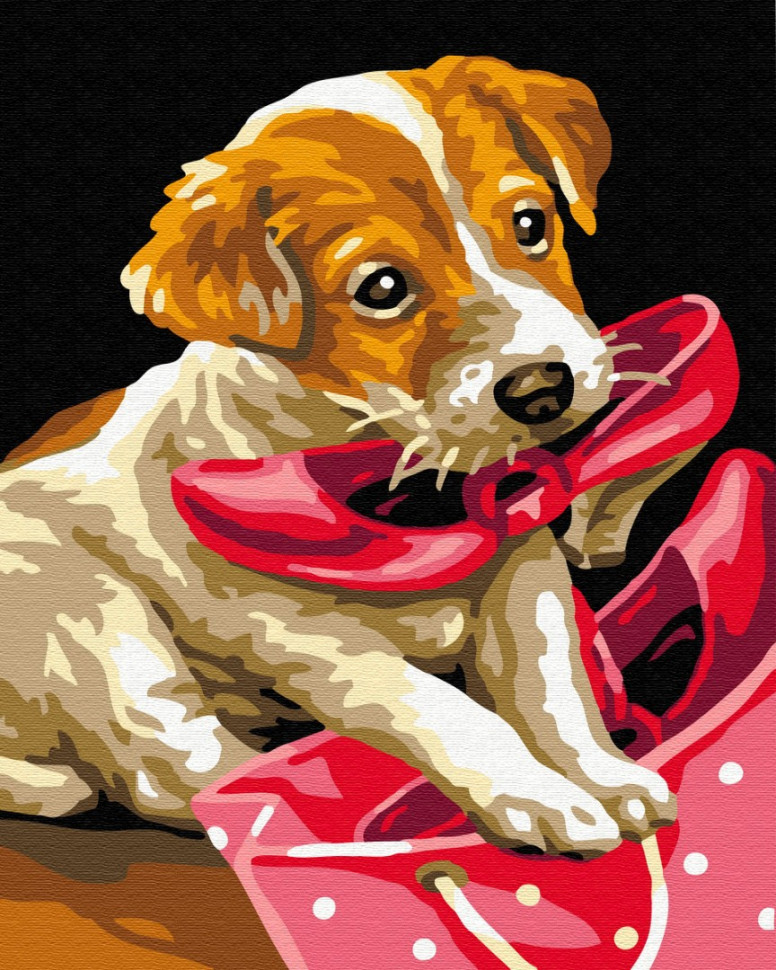 Картина по номерам Brushme Любимый шкодник (GX31148)