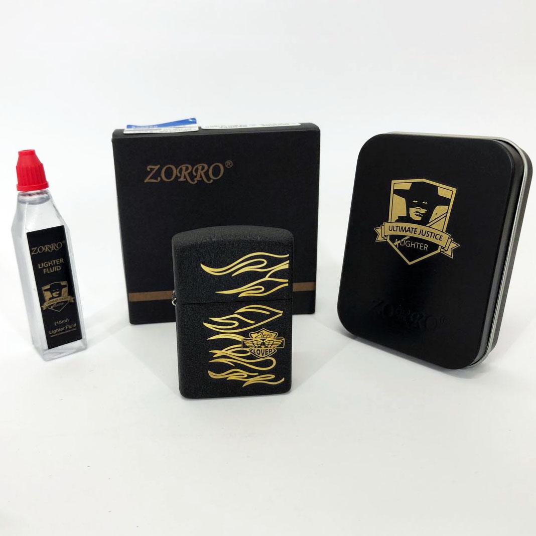 Набор для зажигалки бензиновая Zorro HL-304 Черный (310867) - фото 5 Набор для зажигалки бензиновая Zorro HL-304 Черный (310867) - фото 5
