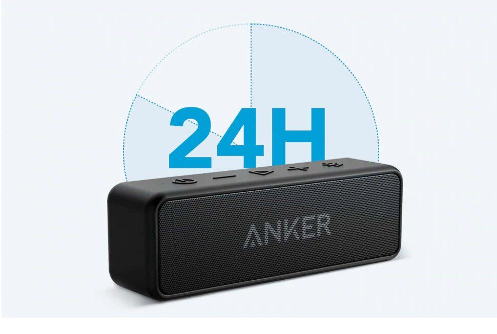 Портативная колонка Anker SoundCore 2 IPX7 Black (A3105) - фото 7