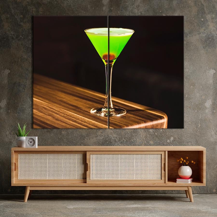 Настенний декор Сладкий яблочный мартини 111x81 см (A535-2)