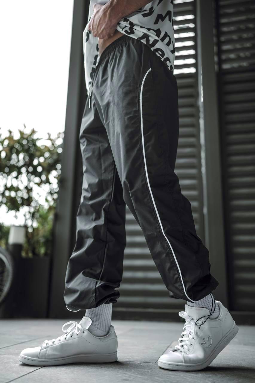 Спортивні штани чоловічі Slide оверсайз XL Сірий (26456/2/4) - фото 1 Спортивні штани чоловічі Slide оверсайз XL Сірий (26456/2/4) - фото 1