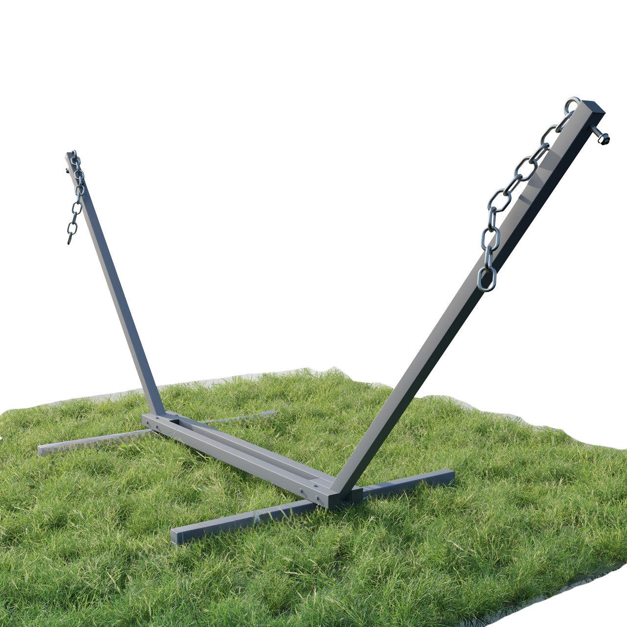 Стійка для двомісного гамака WCG металевий каркас квадратний профіль 50х50 мм Сірий (W-5050-G1) - фото 3 Стійка для двомісного гамака WCG металевий каркас квадратний профіль 50х50 мм Сірий (W-5050-G1) - фото 3