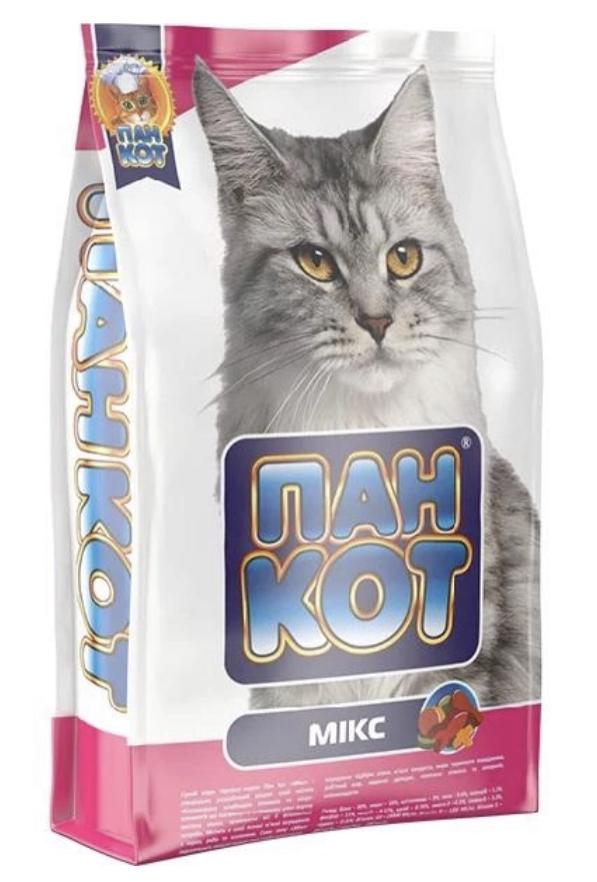 Корм сухий Пан Кот для дорослих котів Мікс 400 г (12374168)