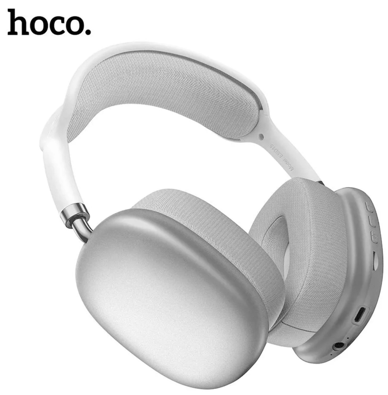 Навушники накладні Hoco ESD15 Cool shadow BT Silver - фото 4