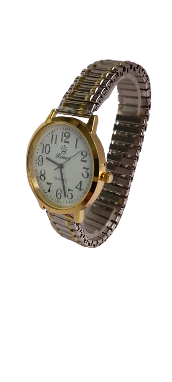 Часы мужские Xwei на браслете d-40 Gold White Silver (3830)