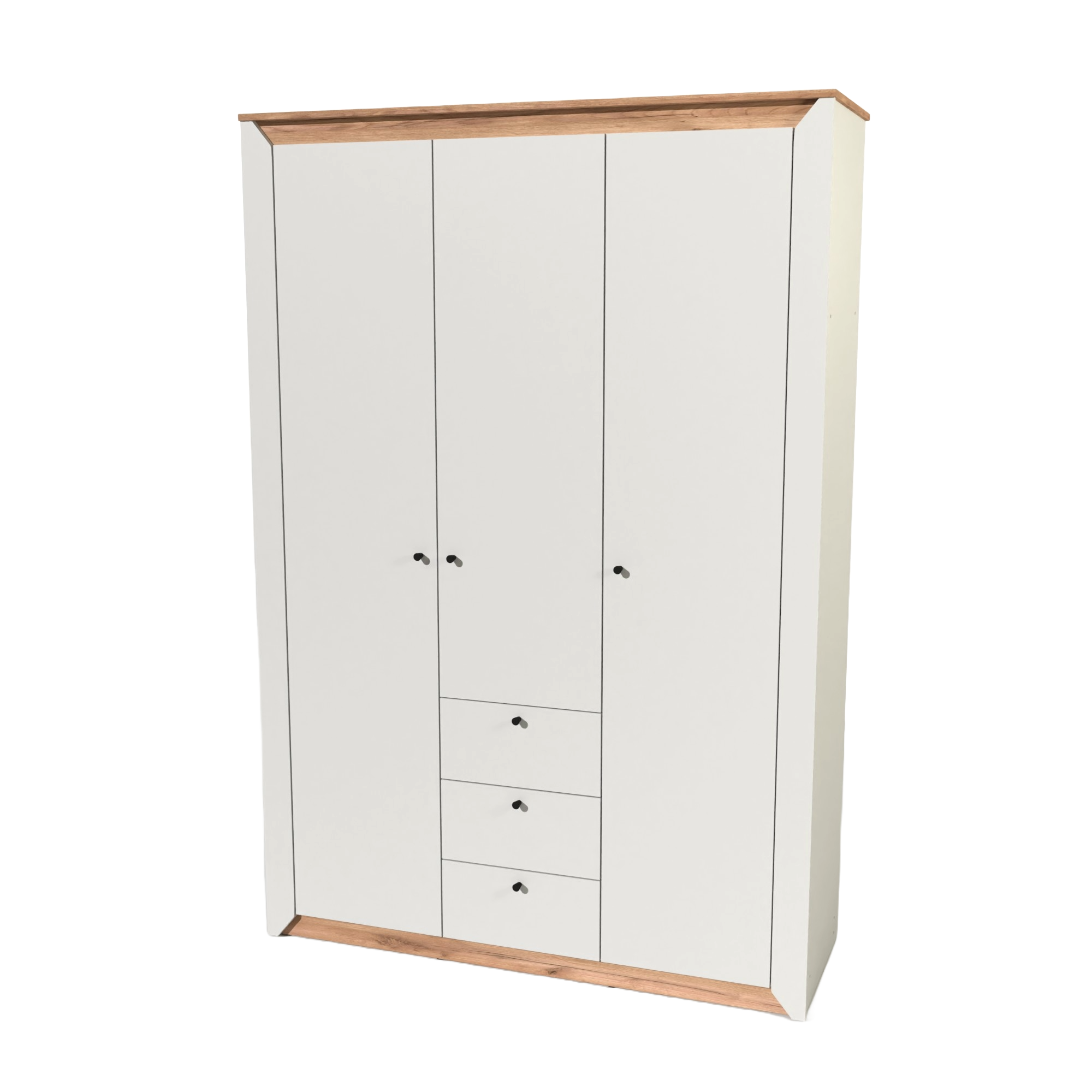 Шкаф Everest Нордик 1400х498х2050 мм Дуб крафт золотой/Белый (11186) Шкаф Everest Нордик 1400х498х2050 мм Дуб крафт золотой/Белый (11186)