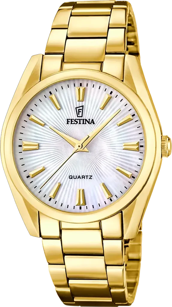 Наручные часы женские Festina F20640/A Boyfriend со стальным корпусом WR 50 м и перламутровым циферблатом