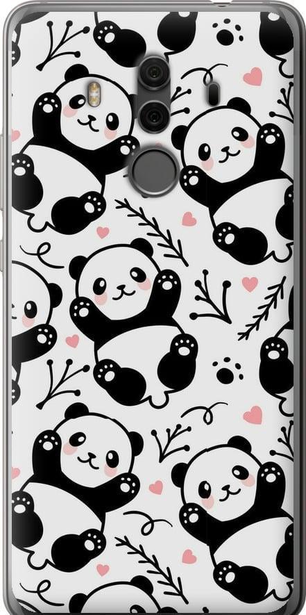 Чехол на Huawei Mate 10 Pro Панды (4318t-1138-42517)