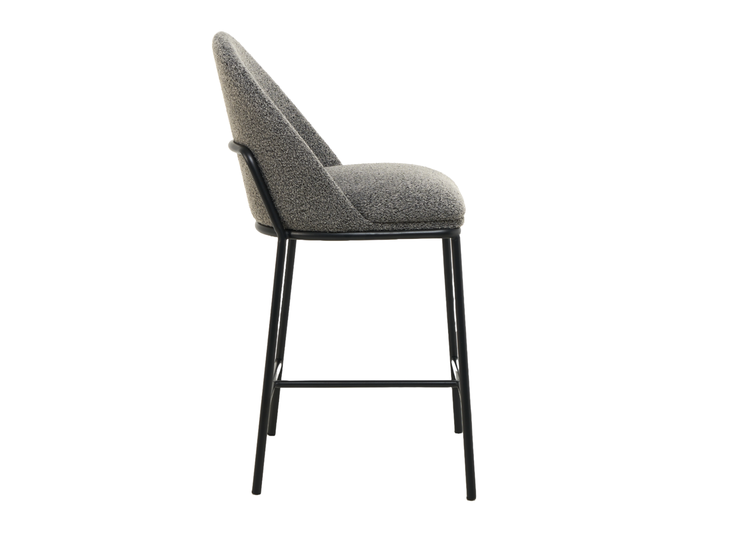 Напівбарний стілець Mebel В-150 Vetro Сірий/Чорний (29850544) - фото 2 Напівбарний стілець Mebel В-150 Vetro Сірий/Чорний (29850544) - фото 2