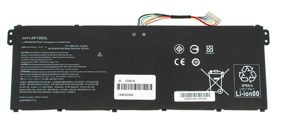 Аксессуары для ноутбука Acer TRAVELMATE TMB311R-32 3440 mAh 154V 53 Wh