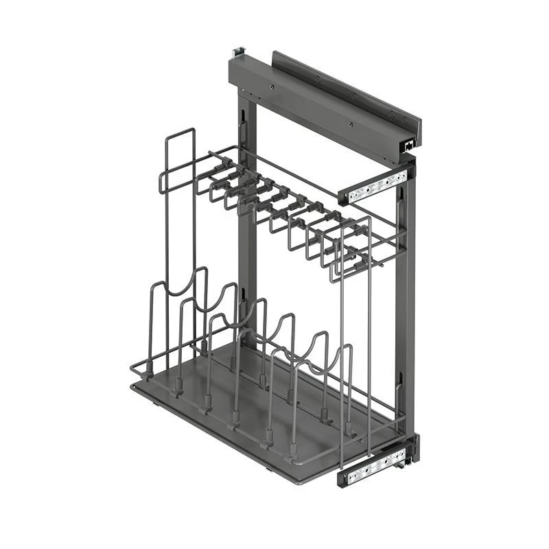 Карго с тандемом Blum левое для сковородок 450 мм Антрацит (S-2880-А)