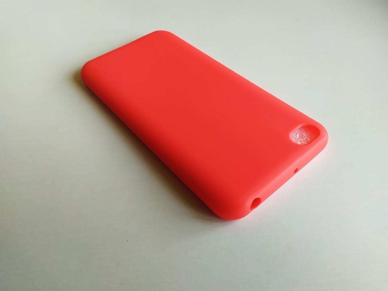 Силиконовый чехол Xiaomi Redmi Go матовый Красный 2078P - фото 3 Силиконовый чехол Xiaomi Redmi Go матовый Красный 2078P - фото 3