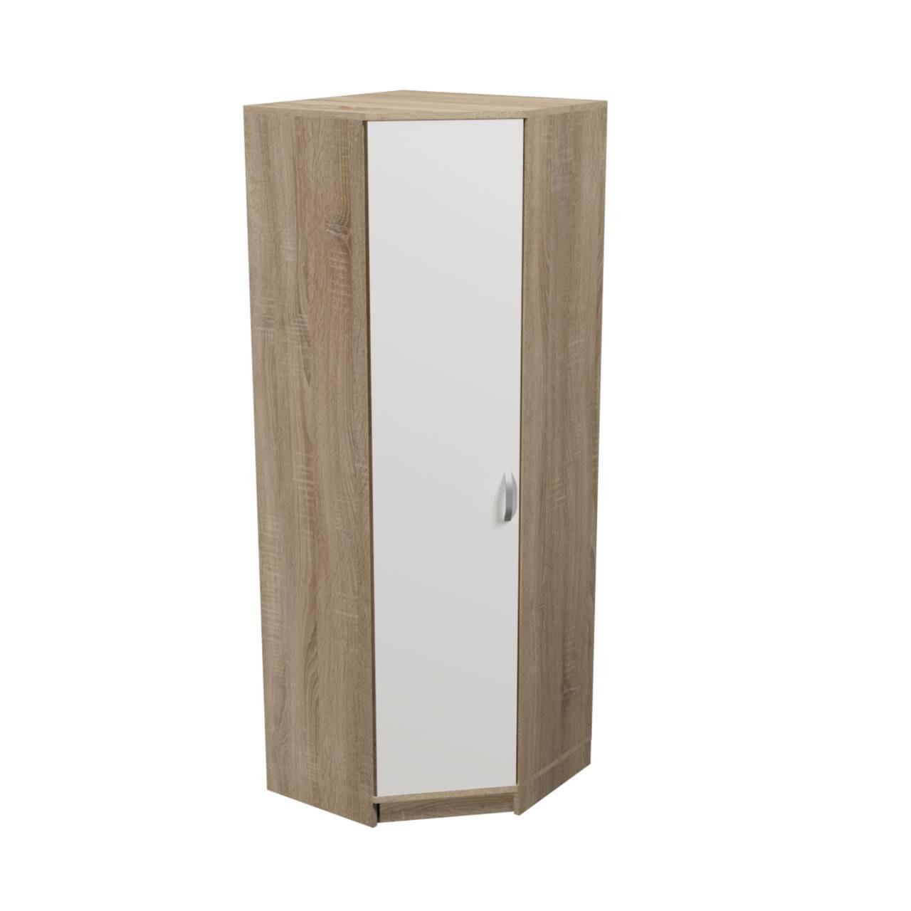 Шкаф-пенал угловой напольный с вешалкой (000059692)