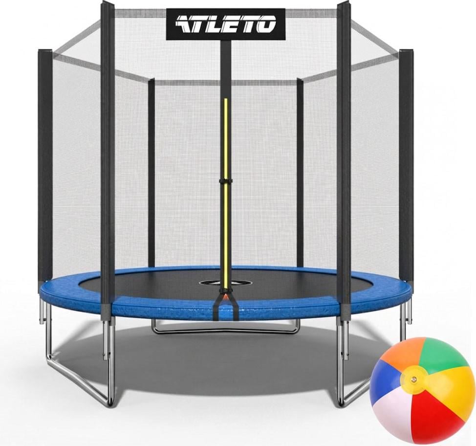 Батут детский Atleto сеткой 183 см (1111)