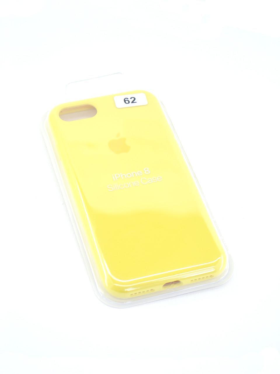 Чехол для телефона iPhone X/XS Silicone Case FULL №62 honey - фото 1