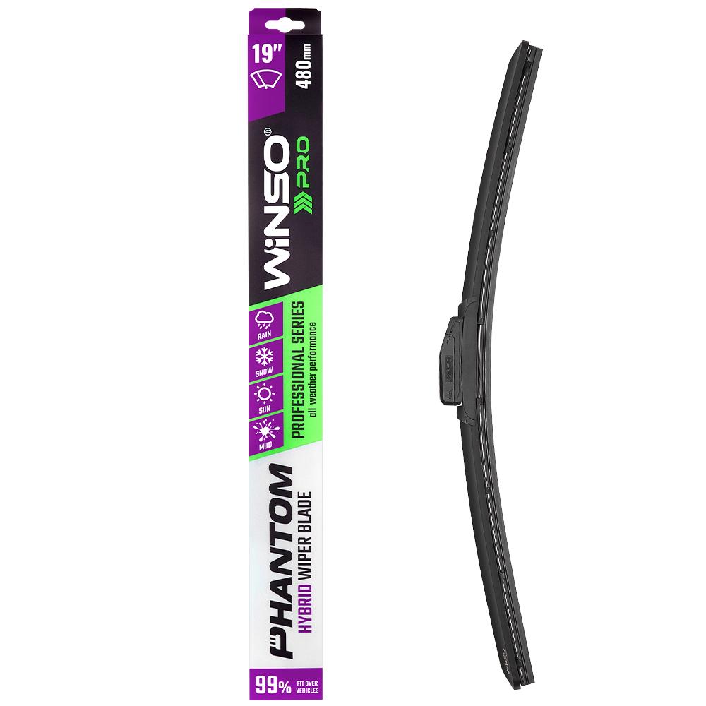 Щетка стеклоочистителя гибридная WINSO Pro Phantom 19/480 мм (118480)