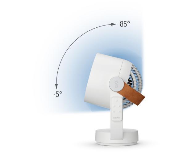 Вентилятор настільний Stadler Form Leo White L-035 (352550) - фото 8 Вентилятор настільний Stadler Form Leo White L-035 (352550) - фото 8