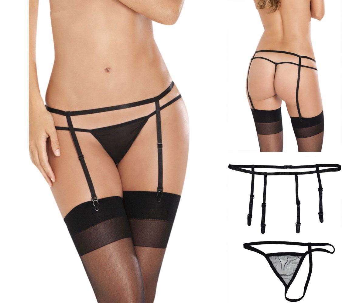 Пояс для чулок XL Черный (39953_48) - фото 5 Пояс для чулок XL Черный (39953_48) - фото 5