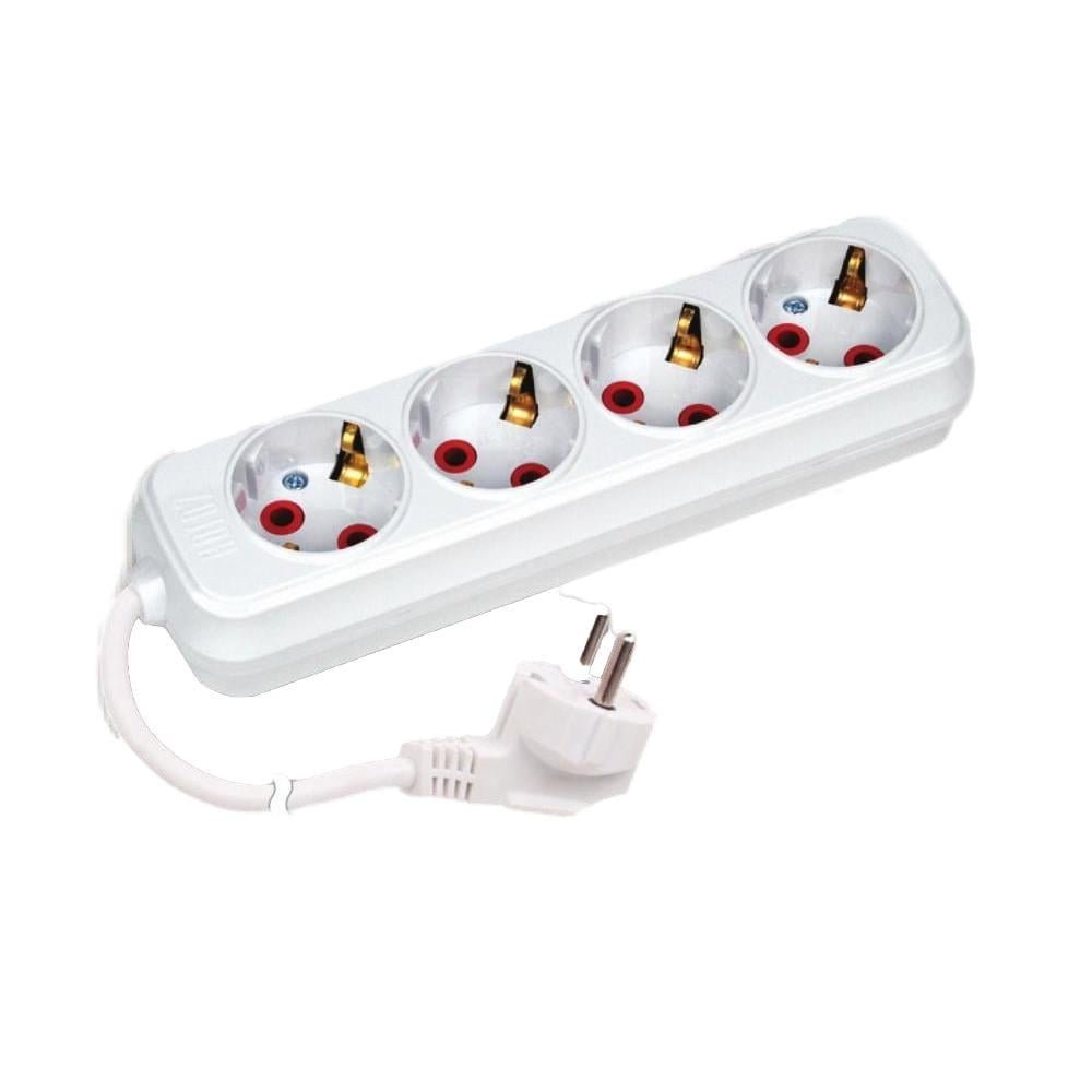 Подовжувач HOROZ ELECTRIC з заземленням 4/5 м 3х1 мм2 16A 250V (200-405-401-1)