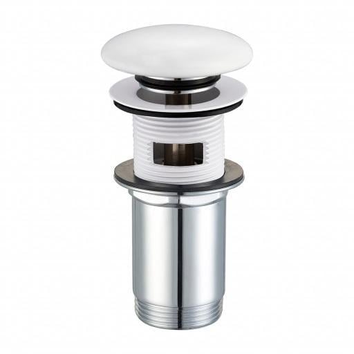 Клапан донный Omnires для раковины 1 1/4" Хром (KRMS-A706BM)
