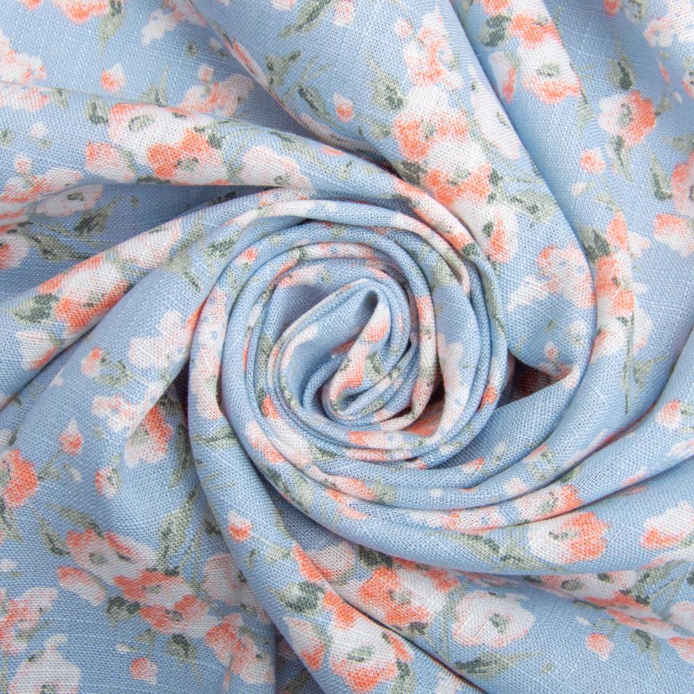 Ткань костюмно-платяная лен с вискозой Весна 180 г/м2 140 см (26444)