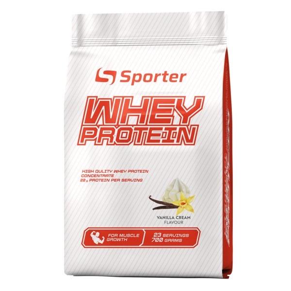 Протеин Sporter Whey Protein 700 g /23 servings/ Vanilla Cream