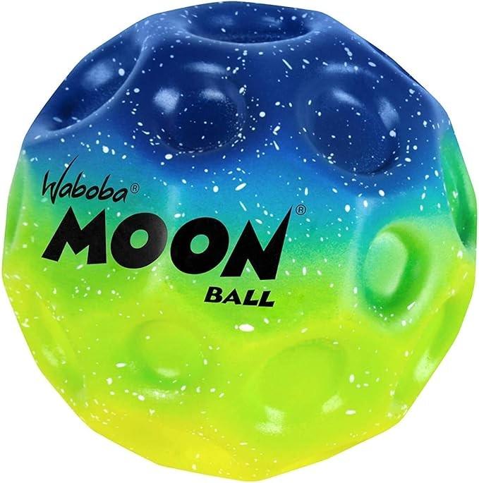 Мяч Waboba Gradient Moon 6 см Сине-салатово-желтый