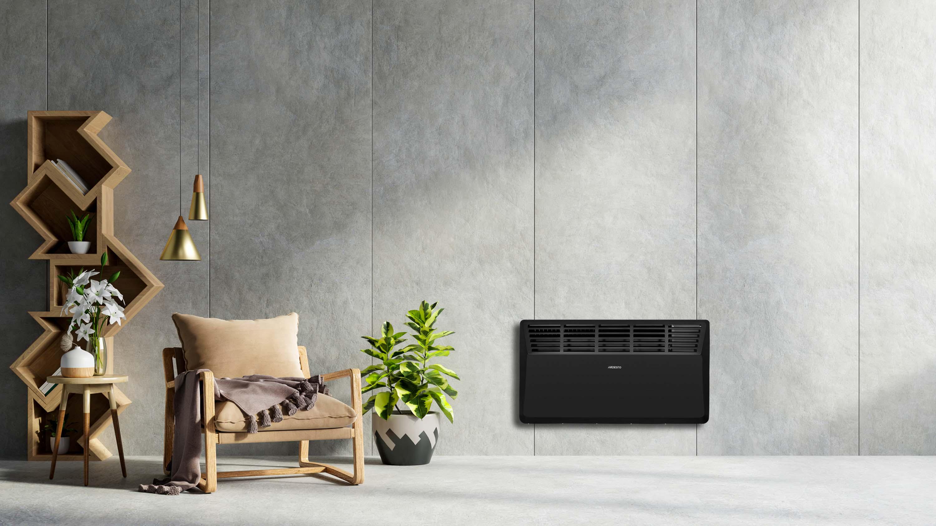 Конвектор электрический Ardesto CHB-2000MBD IP20 2000 Вт 20 м2 открытый нагревательный элемент (VERC-CHB-2000MBD) - фото 2 Конвектор электрический Ardesto CHB-2000MBD IP20 2000 Вт 20 м2 открытый нагревательный элемент (VERC-CHB-2000MBD) - фото 2