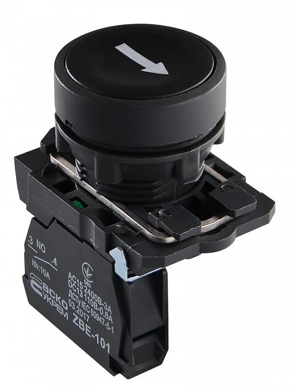 Кнопка управления АСКО-Укрем TB5-AA3351 Вверх 1NO 22 мм Черный (A0140010150) Кнопка управления АСКО-Укрем TB5-AA3351 Вверх 1NO 22 мм Черный (A0140010150)
