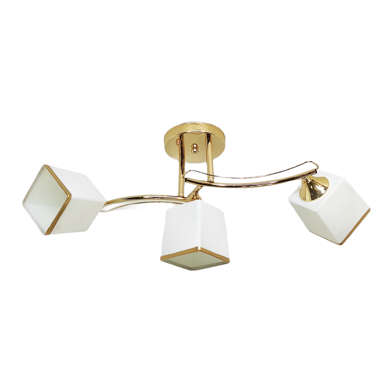 Люстра потолочная Svet Хай-Тек Золотой (193054 / 3fg.sv)