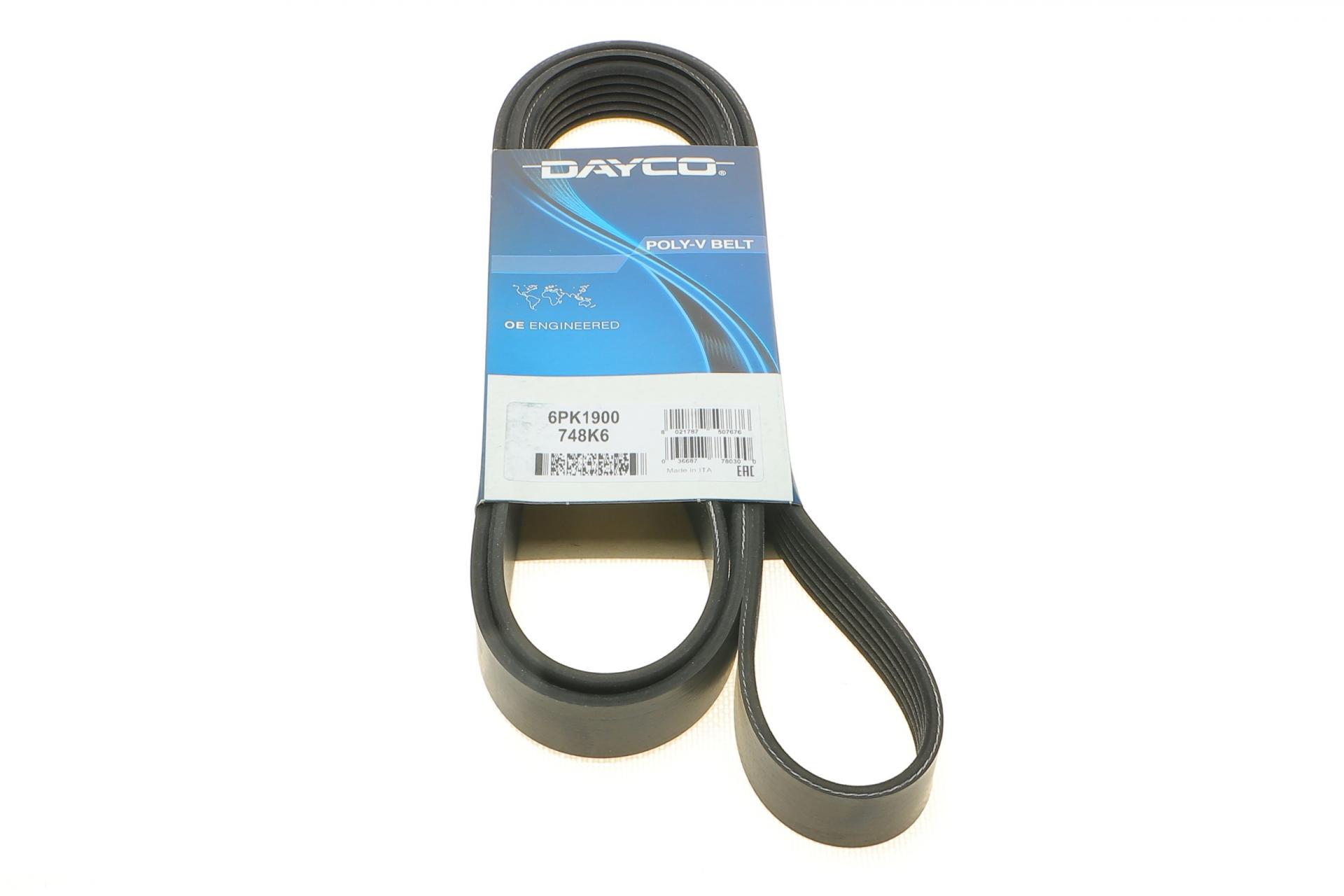 Ремень генератора DAYCO VW T4 2.0i 91-03/Opel Vectra A/B 6PK1900