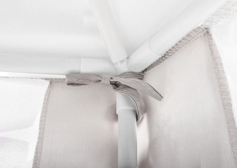 Палатка детская Kruzzel Серый/Розовый (8772) - фото 15 Палатка детская Kruzzel Серый/Розовый (8772) - фото 15