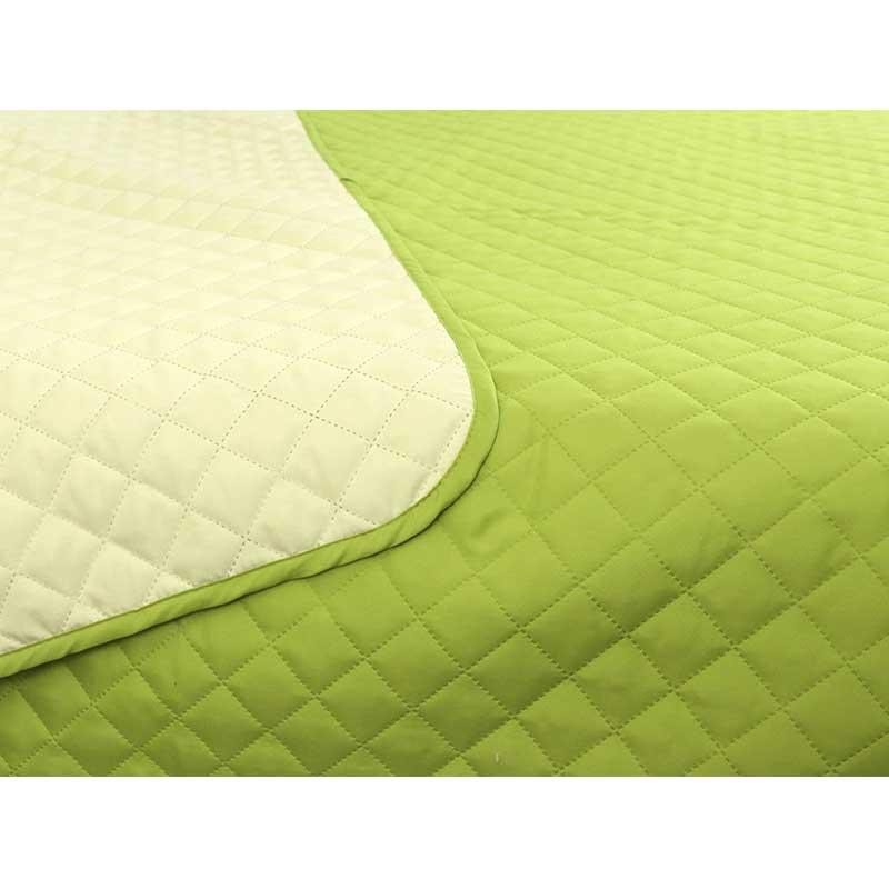 Покрывало двухстороннее Руно Braid 212x240 см Серый (28092644) - фото 3