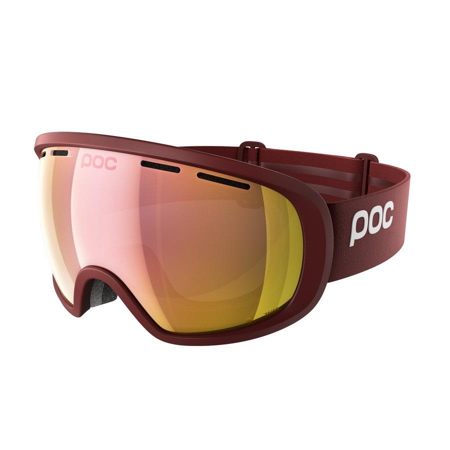 Маска горнолыжная POC Fovea Clarity Lactose Red/Spektris Rose Gold