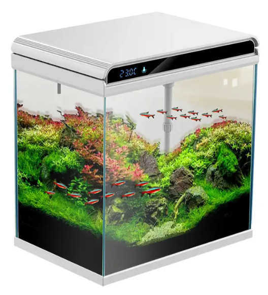 Комплект аквариумный SunSun HE-600 70 л 57,5х33,5х48 см Белый (dt-HE-600)