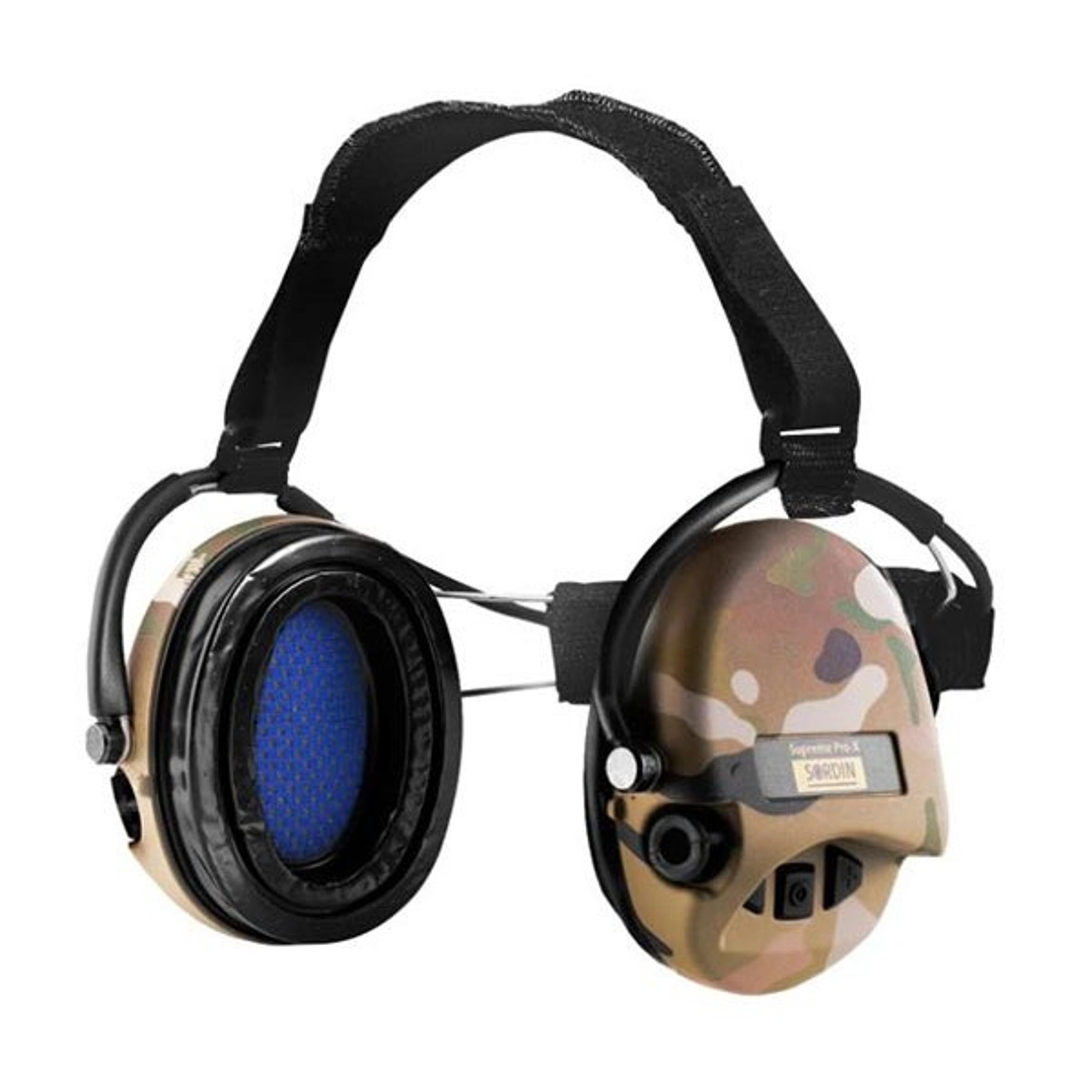 Наушники активные Sordin Supreme Pro-X Neckband Multicam 76302-X-06-S с задним держателем под шлем (564762)