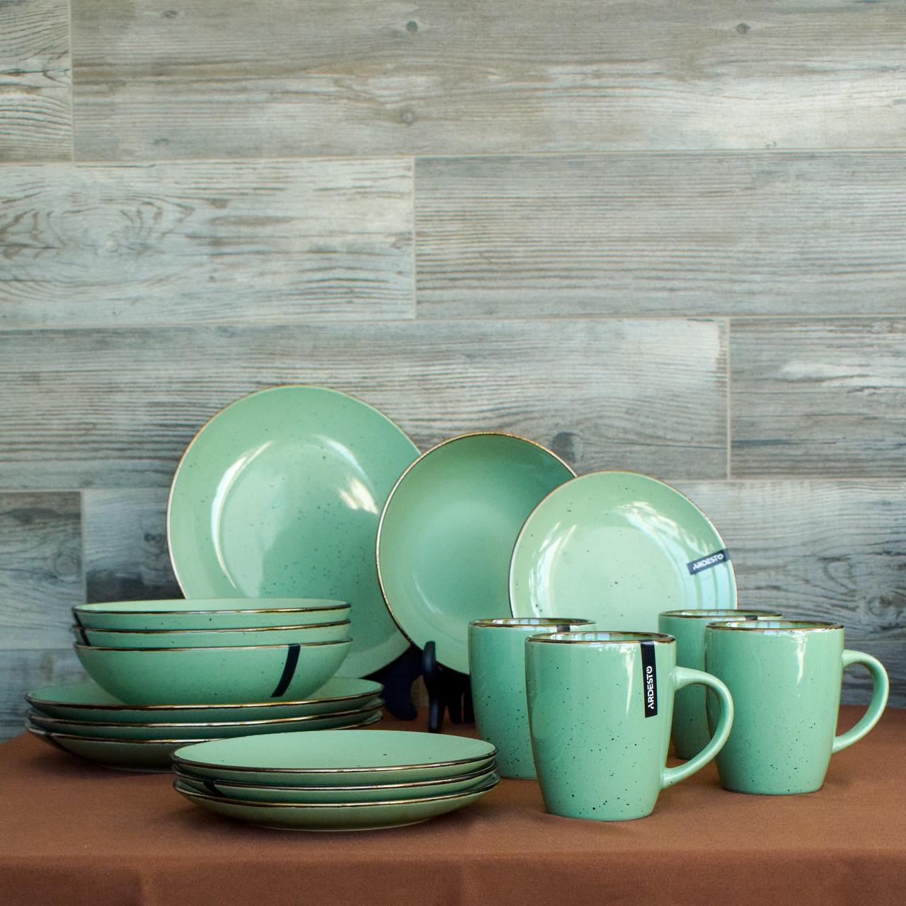 Сервиз Ardesto bagheria Pastel green 20 пр.