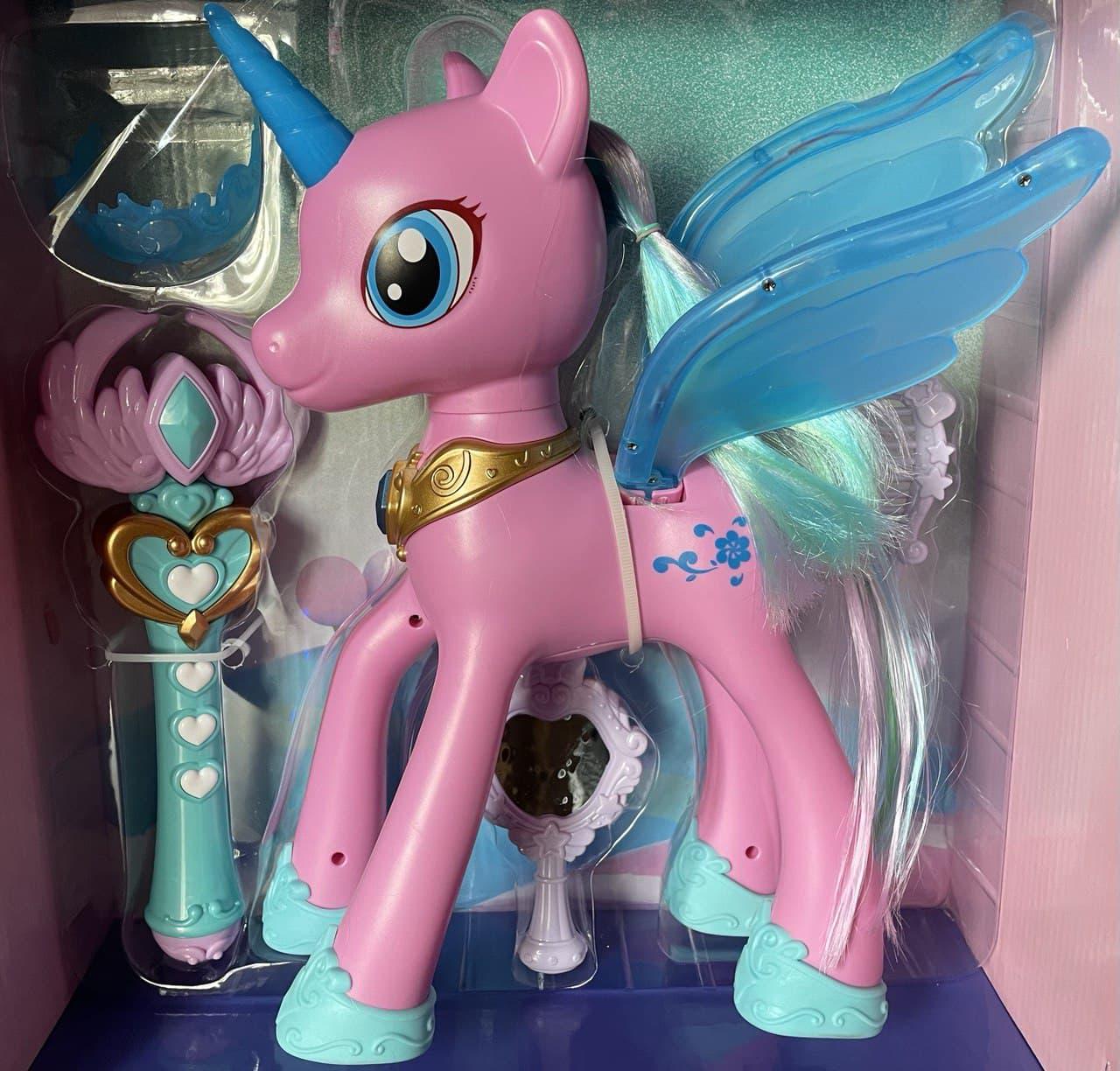Інтерактивний Єдиноріг з чарівною паличкою та дзеркалом Рожевий (C9) - фото 2 Інтерактивний Єдиноріг з чарівною паличкою та дзеркалом Рожевий (C9) - фото 2