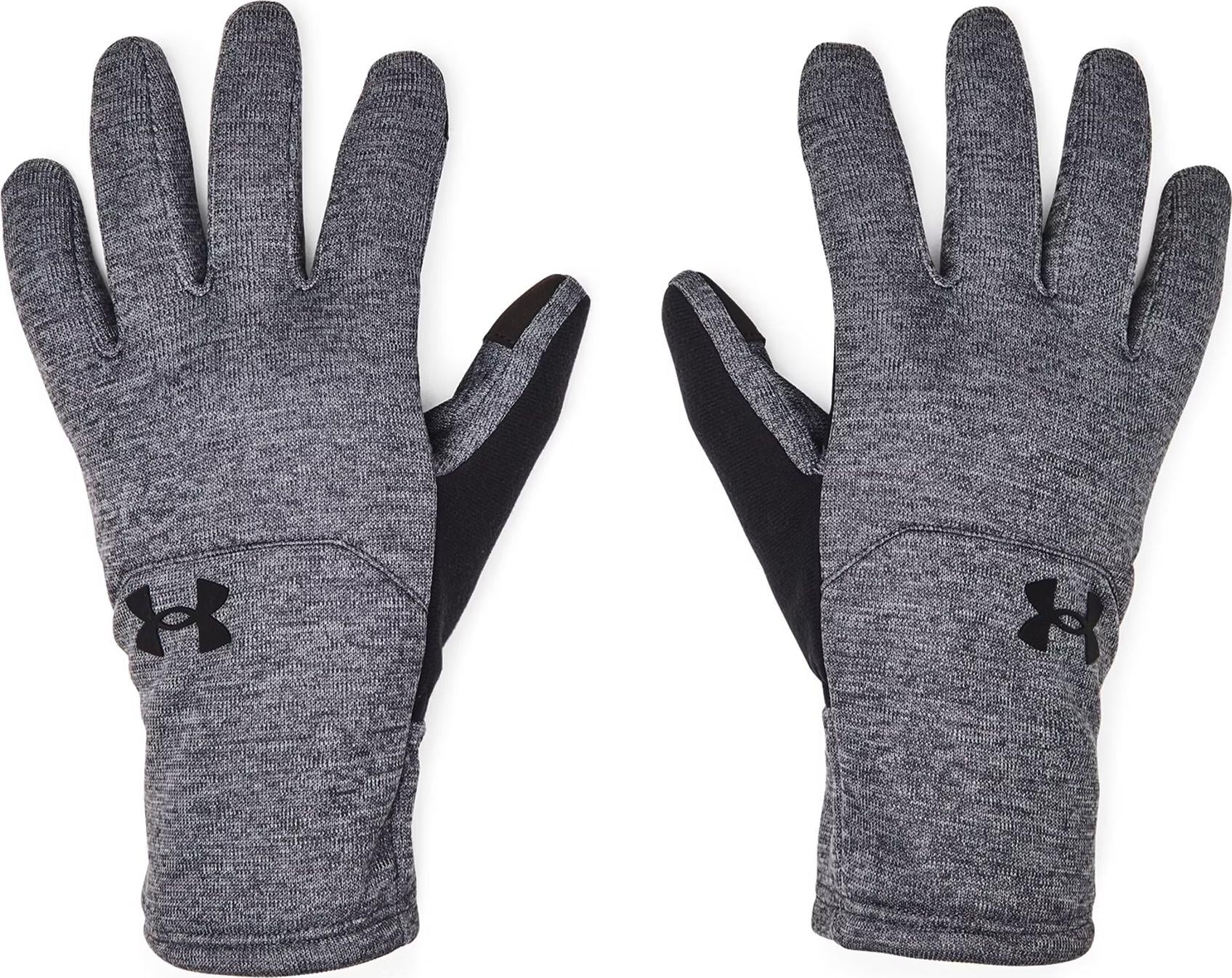 Перчатки Under Armour STORM FLEECE GLOVES S Серо-черный (1365958-025)
