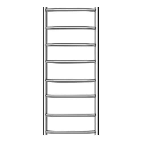 Водяной полотенцесушитель Lidz Trapezium CRM D38/25 400x1000 P8