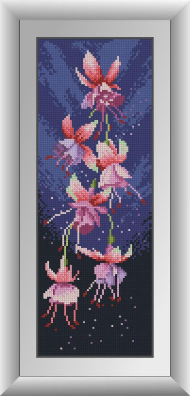 Алмазная мозаика Dream Art Фуксия (панель) 15x42 см (DA.30039)